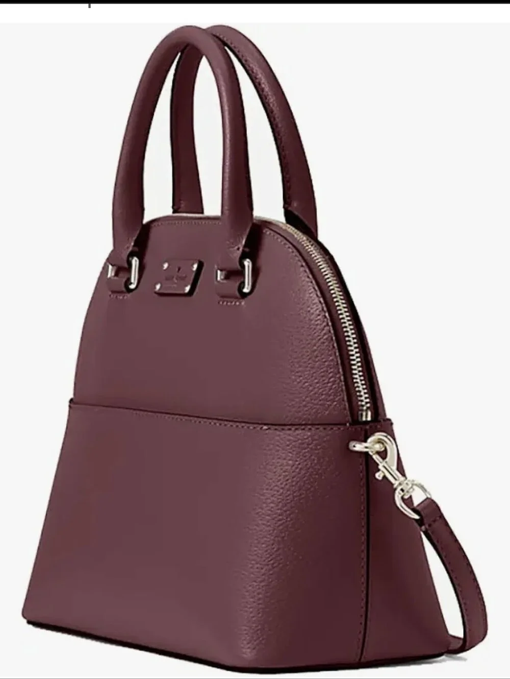 Kate Spade NY Grove Street Carli Pebbled Leather Domed Crossbody/Satchel